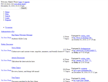 Tablet Screenshot of forums.vivisector.org